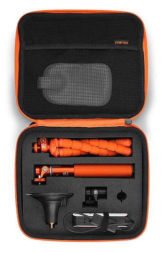 this is a picture of the EVA case we designed for our projector to carry all accessories. This EVA case is made of foam, PU fabric, and a zipper to close it. We used vibrant colour to spot it easily during action sport