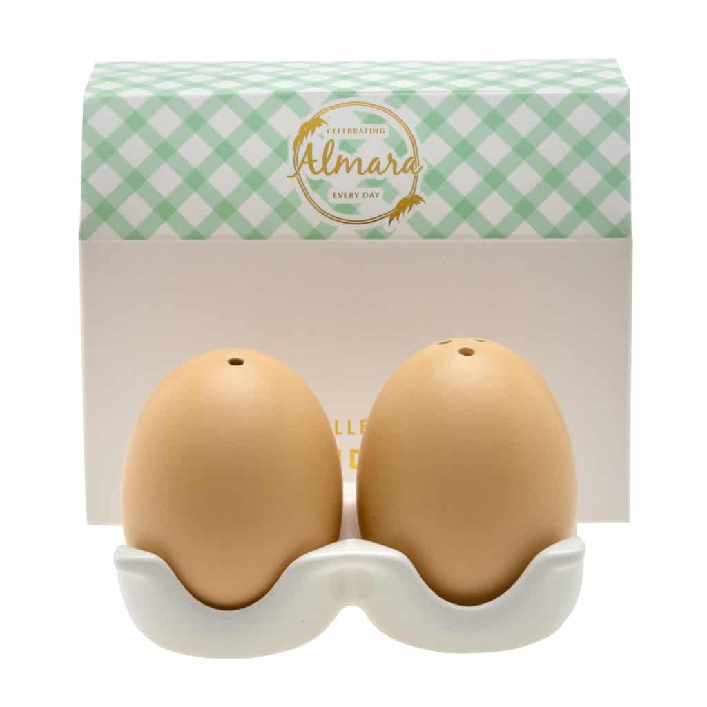 picture packaging salt and pepper egg shape